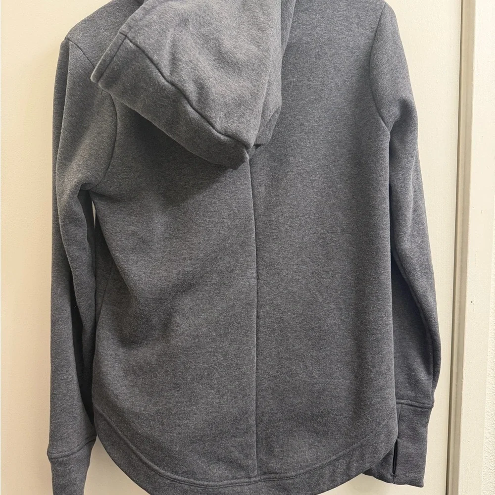 Athletea Zip-Up Hooded Jacket:Super warm fuzzy inside! - Picture 2 of 5